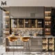 american style interior kitchen