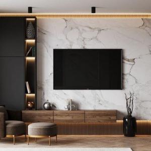جدارية تلفاز رخامية 60 بوصة