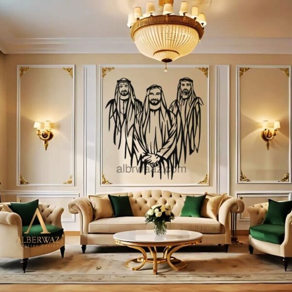 abu dhabi royal family شيوخ أبو ظبي premium ( metal ) ( 2024 )