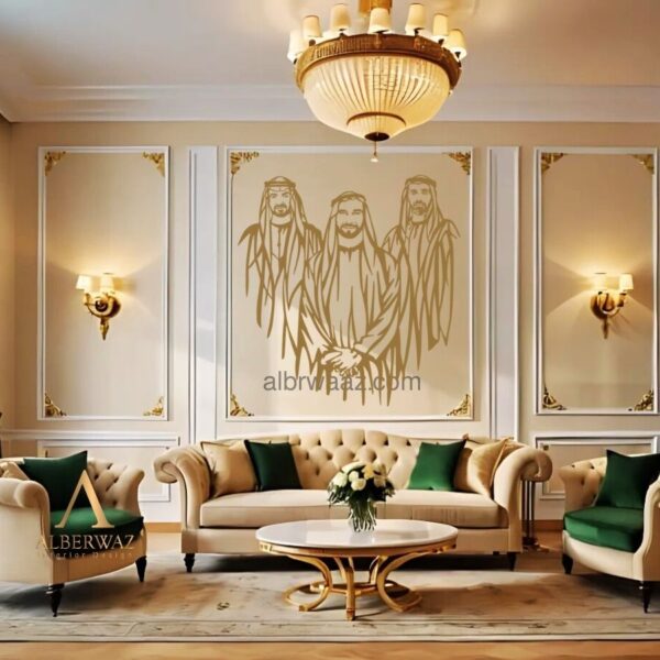 abu dhabi royal family شيوخ أبو ظبي premium ( metal ) ( 2024 )